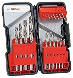 Bosch Accessories Professional 18tlg. Metallbohrer-Set HSS-G geschliffen Toughbox