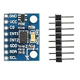 ADXL345 Modul, Beschleunigungssensor, 3-Achsen Accelerometer, I2C, SPI, G-Sensor für Arduino, Raspberry Pi, uvm.