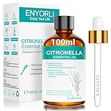 ENYORLI Citronellaöl Ätherische Öle 100ml 100% Naturreine...