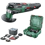 Bosch Home and Garden Bosch Multifunktionswerkzeug AdvancedMulti 18 (ohne Akku, 18-Volt-System, Universal-Zubehör-Set, in SystemBox | Größe S) - Amazon Edition