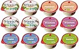 Zwergenwiese Bio Brotaufstrich Probiermix 6 Sorten, je 2 x 50g | Papayango, Brotzeit, Bärlauch, Mepfel, Basilitom, Bruschesto | vegane und glutenfreie Aufstriche