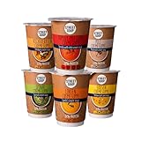 STREET SOUP Suppenkur 3 Tage, 15 vegane Cremesuppen zum Abnehmen & Detox, 100% natürlich, Low Carb & 20% Protein (15 Becher, ergibt je 300 g Suppe)