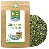 Bio Zitronenmelisse 500g - Melissentee - europäischer Anbau vom Familienbetrieb - lose und getrocknet - Melissa officinalis - PEPPERMINTMAN
