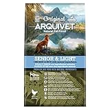 Arquivet Original Senior&Light 3 kg – Futter für ältere Hunde ab 7 Jahren und/oder mit Neigung zu Übergewicht – Huhn und Reis