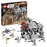 Lego Star Wars at-TE Walker, Bewegliches Spielzeugmodell, Set mit Minifiguren inkl. 3 Klonsoldaten, Kampfdroiden und Zwergspinnendroide 75337