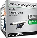 Rameder Set, Dachträger Pick-Up kompatibel für VW Passat B8 Variant (111287-12918-38)