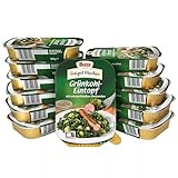 Buss Freizeitmacher Traditioneller Grünkohl Eintopf mit Kartoffeln und Mettenden - Fertiggerichte zum Aufwärmen in Mikrowelle & Topf - Schnell & Einfach Zubereitet - 12 x 300g
