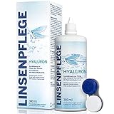 Linsenpflege Kontaktlinsen Flüssigkeit – mit Hyaluron –...