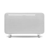 TROTEC TCH 2030 E Konvektorheizung – 2000 Watt Elektroheizung mit Thermostat, 3 Heizstufen & Turbo-Lüfter – Mobiler Heizkörper für Räume bis 24 m² – Leise & kompakt, Weiß