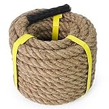 Aoneky Natur Juteseil 14/16/20/25/30/40/50mm, 8/15/30M-...
