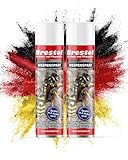 BRESTOL® WESPENSPRAY 2x 500 ml - Wespen-Ex Power Spray Pyrethrum Insektizid Wespenabwehr Wespenbekämpfungsmittel Wespenmittel Ungezieferspray Wespenschutz Wespengift Wespenfalle Wespenbekämpfung