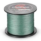 MOUNCHAIN Geflochtene Angelschnur 4 Braid 500M (Dunkelgrün, 0,23mm-20lb)