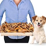 Rinderkopfhaut | Hundeleckerli | Hunde leckerlis | Kauknochen Hund | Rinderkopfhaut für Hunde | Leckerli Hund | Ochsenziemer Hund (2 kg (1er Pack))