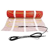 HEATIT 2.5 ㎡ Fußbodenheizungsmatte Elektrisch strahlendes selbstklebendes Fußbodenheizungssystem 150w/㎡ Warmmatte