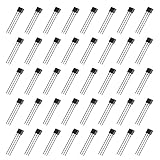 EPLZON 49E OH49E SS49E TO-92S Hall-Effekt-Sensor 3-poliger Magnetdetektor für die Reparatur von Elektrofahrzeugmotoren (40 Stück)