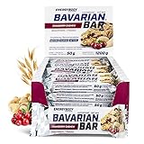 Energybody Bavarian Bar Hafer-Riegel „Cranberry-Cashew“ 24x 50 g/Energieriegel ohne Schokolade/energiespendender Müsliriegel für Freizeit & Beruf/Kohlenhydrat-Riegel für Ausdauer- und Kraftsport