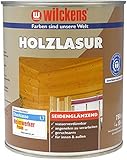 Wilckens Holzlasur LF für Innen und Außen, 750 ml, Teak