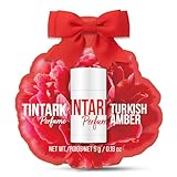 Solid Perfume Stick, Travel Perfumes Bar for Women 's Fragrances, Long Lasting Floral Perfume Balm, Mini Eau de Parfum, Gentle & Natural 5g (Turkish Amber)