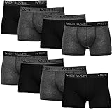 MERISH Boxershorts Herren 8er Pack S-5XL Unterwäsche Unterhosen Männer Men (L, 216e 8er Set Mehrfarbig)