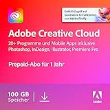 Adobe Creative Cloud All Apps | 1 Jahr | PC/Mac | Download