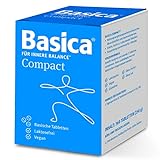 Basica Compact®, praktische basische Tabletten für zu Hause und unterwegs, vegan, laktosefrei, ohne Süßstoffe und Zucker, mit basischen Mineralstoffen und Spurenelementen, 360 Tabletten