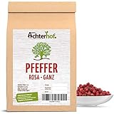 Pfeffer rot ganz 100 g rosa Pfefferbeeren Pfefferkörner ideal für die Pfeffermühle