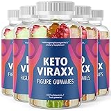 Ketoviraxx Figur Gummies - leckere Gummies - Fruchtgummies mit natürlichem Pflanzenaroma - 60 Stk Inhalt (5x)