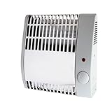 EHLERS FW 500 Frostwächter – 500 W Heizgerät mit Thermostat & Wandmontage, Frostschutz für Räume bis 15 m³ (5–16 °C regelbar)