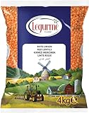 LEGURME Rote Linsen (Kirmizi Mercimek) - 1 x 4 kg