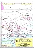 Sportbootführerschein See Kartenheft mit 15 Navigationsaufgaben und Lösungen - Döpper & Osthoff