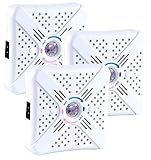 Sichler Haushaltsgeräte Luftentfeuchter Akku: Mobiler Mini-Elektro-Luftentfeuchter, Ladefunktion & Ionisator 3er-Set (Luftentfeuchter Akkubetrieb, Entfeuchtung, Akkubetriebener)