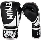 Venum Unisex-Youth Challenger 2.0 Kids Boxhandschuhe, Schwarz / Weiß, 8-ounce EU