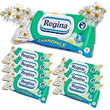 Regina Chamomile Befeuchtung Toilettenpapier - 12 Stück