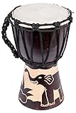 Djembe Trommel Bongo Drum Handtrommel Buschtrommel...