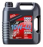 LIQUI MOLY Motorbike 4T Synth 10W-40 Street Race | 4 L | Motorrad 4-Takt-Öl | Art.-Nr.: 20754