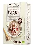 Verival Bircher Porridge Glutenfrei | 350g Einzelpackung | vegan | ohne Palmöl | glutenfrei | ohne Zuckerzusatz | hangefertigt in Tirol