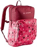 VAUDE Kinderrucksack Minnie für Jungen & Mädchen, komfortabler Wanderrucksack Kinder 10 L in Pink, Wetterfester Schulrucksack mit viel Stauraum & reflektierende Elemente