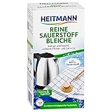 Heitmann Reine Sauerstoff Bleiche Für Hygienische Sauberkeit Hohe Waschkraft mit Soda und Sauerstoff, Vegane, 0.38 Kg