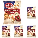 ültje Linsen Crackets, Paprika, 110g (Packung mit 5)