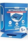 Bettwanzen-Falle [5 Stück] Bettwanzenfallen für die...