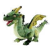 Teddys Rothenburg Plüschtier Drache grün 40 cm kuschelweich Stoffdrache Kuscheltier grüner Drache Spielzeug Plüsch