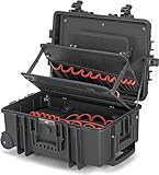 KNIPEX 00 21 37 LE Werkzeugkoffer 'Robust45 Move' Werkzeug-Trolley | Rollkoffer leer