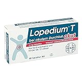 Lopedium T akut bei akutem Durchfall Tabletten 10 stk by HEXAL AG