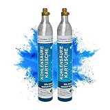 2x CO2-Kartusche Soda 425g Kohlensäure Zylinder für bis zu...