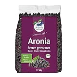 Aronia ORIGINAL Bio Aroniabeeren getrocknet 500 g | Schonend getrocknete Beeren | Vegan, ohne Konservierungsstoffe, ohne Zuckerzusatz (lt. Gesetz)