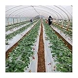Kunststofffolie, Feuchtigkeitssperre, Polyethylen Mulchfolie 10m, Für Landwirtschaftliche Bodenabdeckung (Breite 0,6-2,0M)(1.2M Width)