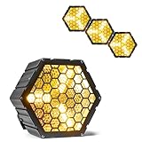 BeamZ RB90 4er Set Retro Stage Blinder 3 x 30 Watt LED Effektstrahler DMX Licht, 3-in-1 Bühnenlicht Deko DJ Lichtanlage Party, Lichtorgel Warmweiß, 72x RGB-SMD-LEDs, Stroboskop, Disco Beleuchtung