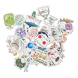 Toddmomy 100 Stück Teiliges Wissenschaftliche Aufkleber mit Einzigartigen Labor motiven Selbstklebend und Langlebig als Klassenzimmer deko Scrapbook Koffer sticker Leicht Tragbar und