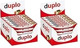 Ferrero duplo Einzelriegel – Schmeckt knusperleicht – 1 Packung mit je 40 Einzelriegeln (40 x 18,2 g) (Packung mit 2)