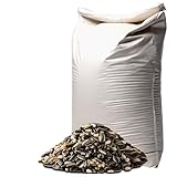 Yoko Seeds Premium Gemischte Sonnenblumenkerne für Wildvögel, 90% geschält, 10% Schwarze Kerne, 30 kg Großpackung, Proteinreich, Ganzjährige Vogelfütterung